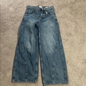 Cotton On Super Baggy Balloon Jeans Women’s Size 28 Wide Leg Denim